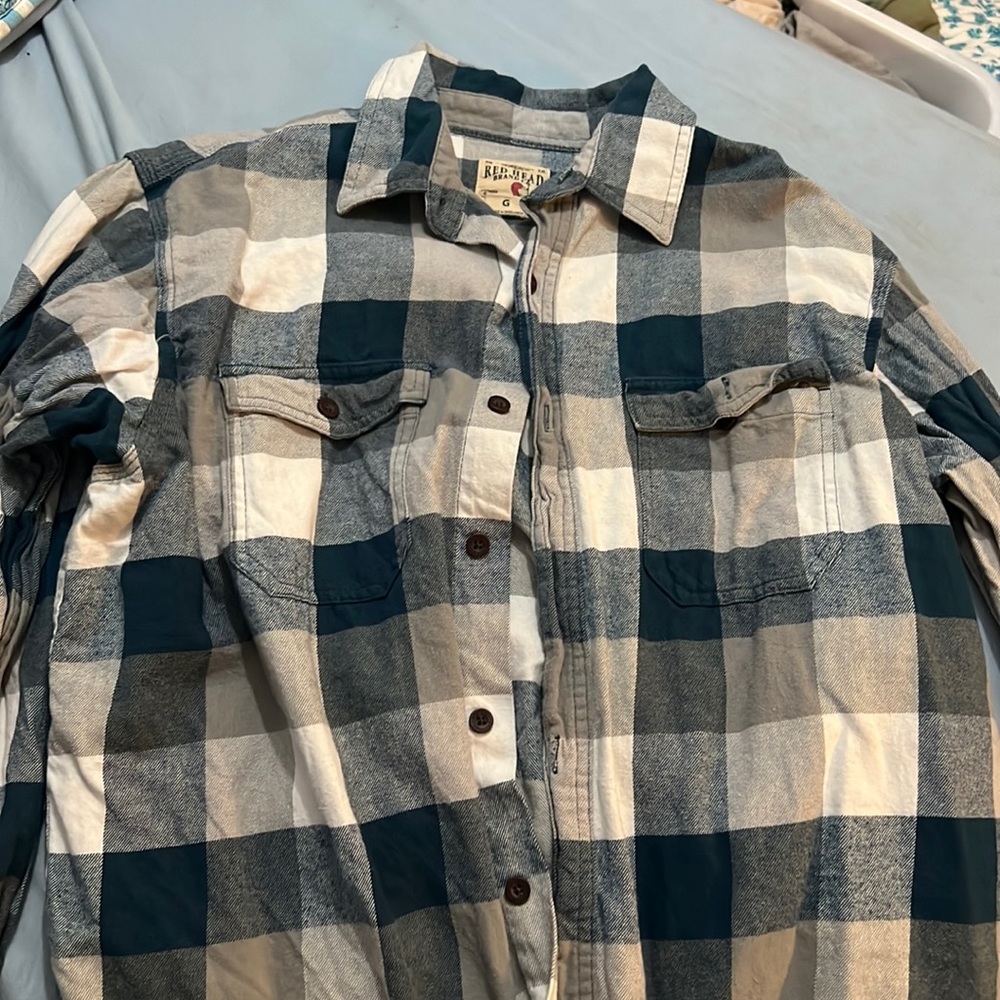 Redhead large flannel